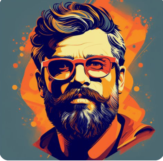 Street pop Discord avatar idea with bold graphic color