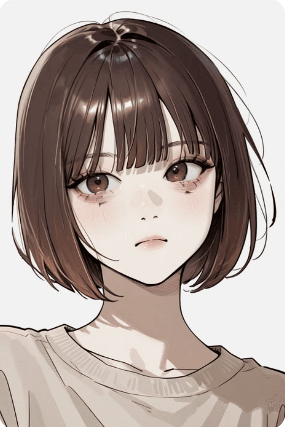Classic anime Discord PFP idea with a clear centered face