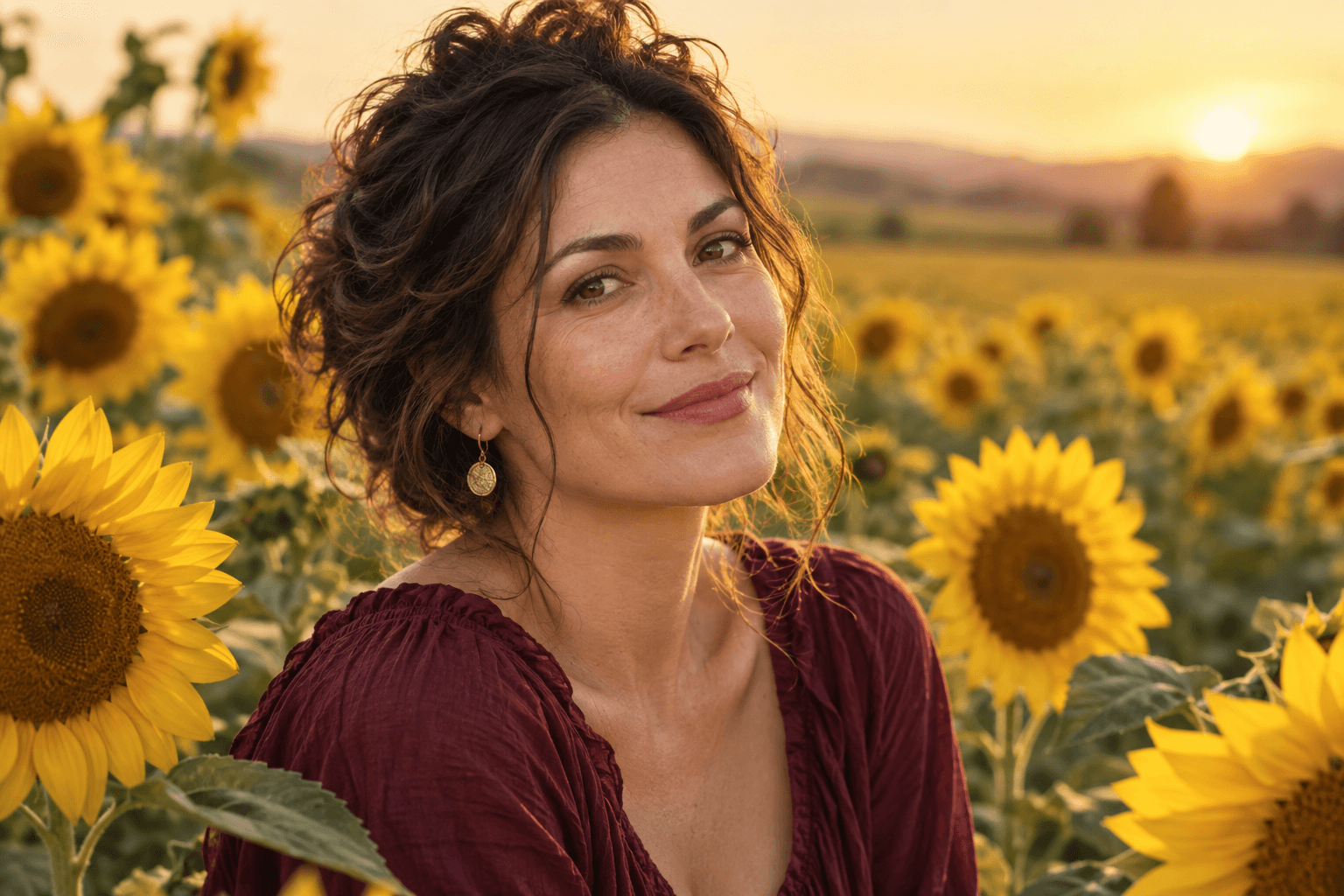 What does your profile picture say about you? Starting with sunflowers