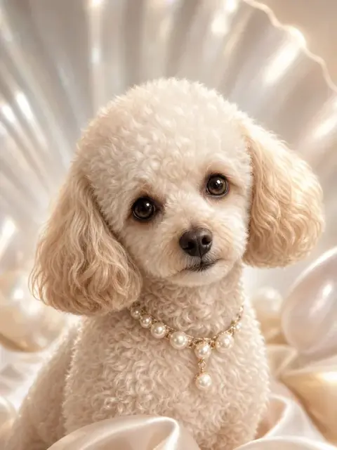 Poodle · Pearls style reference