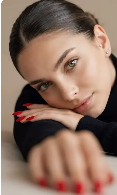 Referencia de estilo: Primer plano de belleza