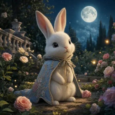 White Rabbit · Storybook style reference