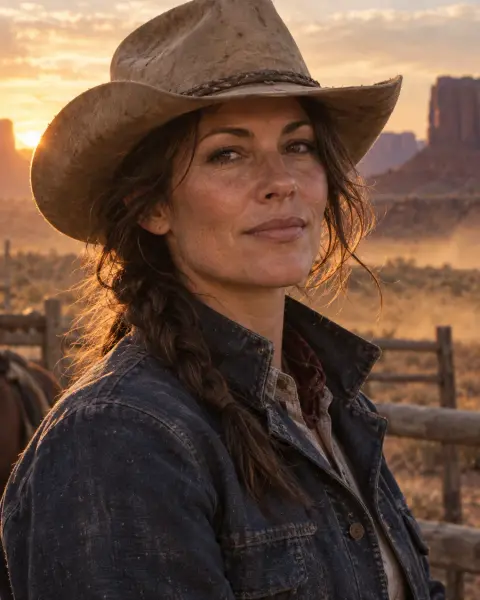 Western cowgirl style reference