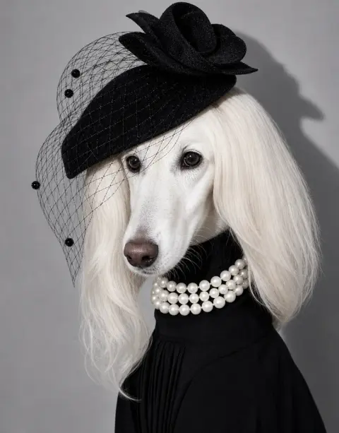 White Dog · Black Veil style reference