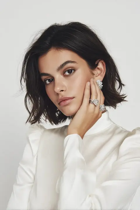 Referencia de estilo: Camisa blanca impecable