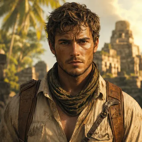 Uncharted-inspired style reference